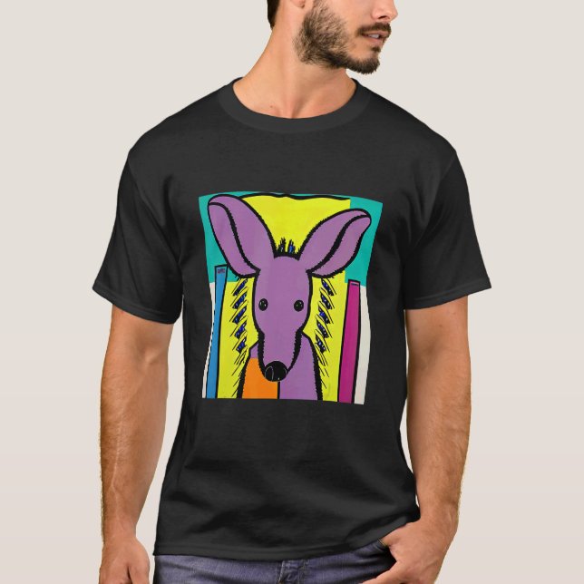 Pop Aardvark  Cute Trendy For Men Women & Kids T-Shirt (Front)