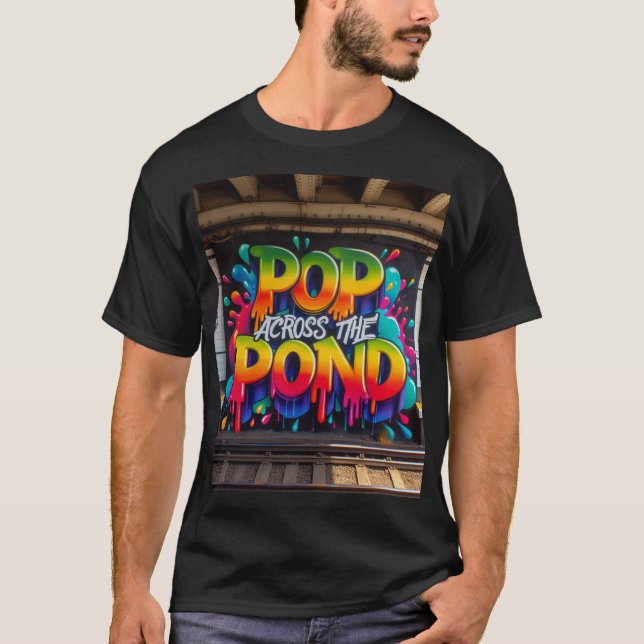 Pop Across The Pond - Graffiti T-Shirt (Front)