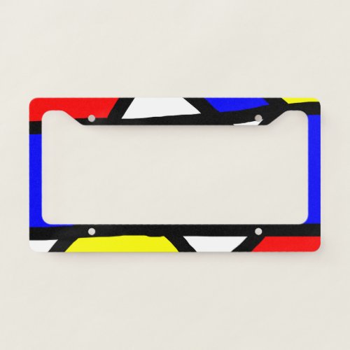 Pop_art96 License Plate Frame