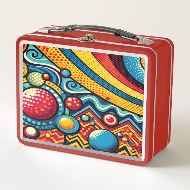Pop art (#2) lunchbox  (Front)