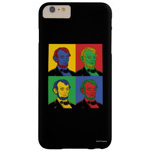 Pop Art Abraham Lincoln Barely There iPhone 6 Plus Case