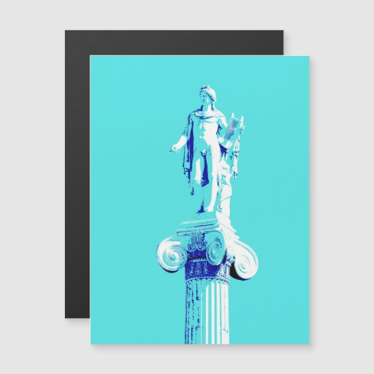 Pop Art Ancient Sculpture Art Print – Retro Modern (Front/Back)