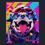 Pop Art Anime Bulldog 001 - Victoria Sasuke Poster<br><div class="desc">[ Ultra-High Quality Art Paintings ] 

● Acrylic on paper
● 8, 000～10, 000pixel
● 500dpi

【Victoria Sasuke】
Illustrator who loves Japanese anime and Kawaii Dogs.
She draws cheerful and expressive dogs in a colourful and POP style.
These paintings will cheer up your everyday life.</div>