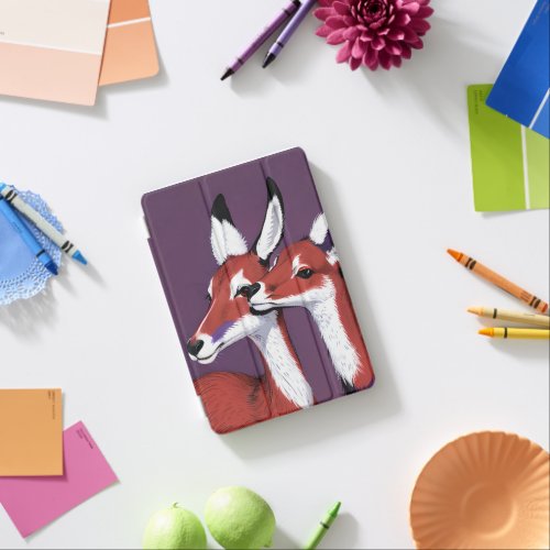 Pop Art Antelope iPad cover 