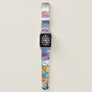 Pop art Apple Watch band