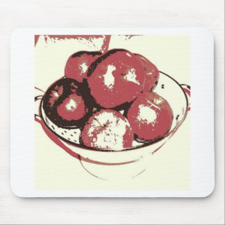 Pop Art Apples Mouse Pad