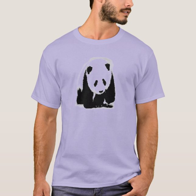 Pop Art Baby Panda T-Shirt (Front)