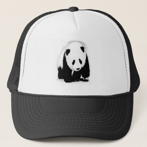 Pop Art Baby Panda Trucker Hat