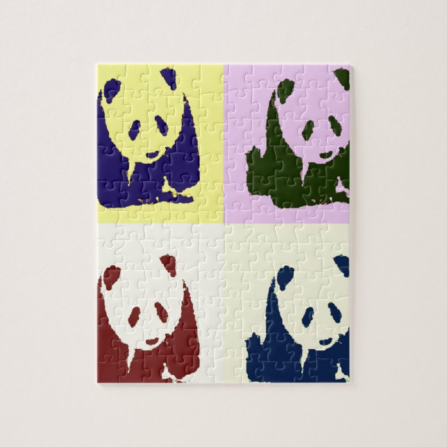 Pop Art Baby Pandas Jigsaw Puzzle (Vertical)