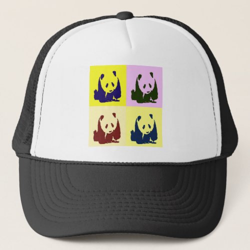 Pop Art Baby Pandas Trucker Hat