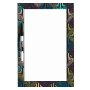 Pop art background dry erase board