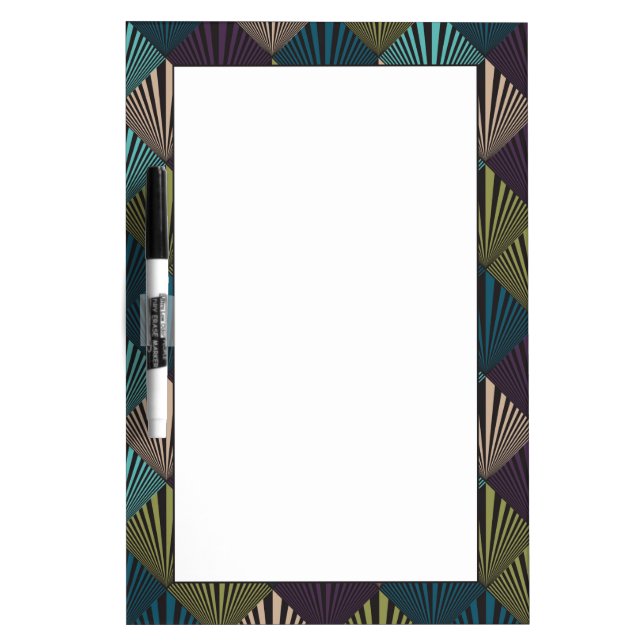 Pop art background dry erase board (Front)