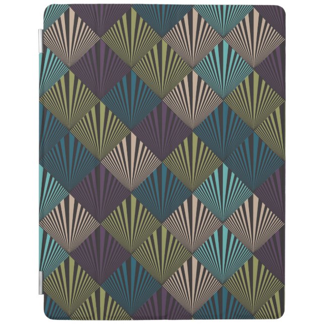 Pop art background iPad smart cover (Front)