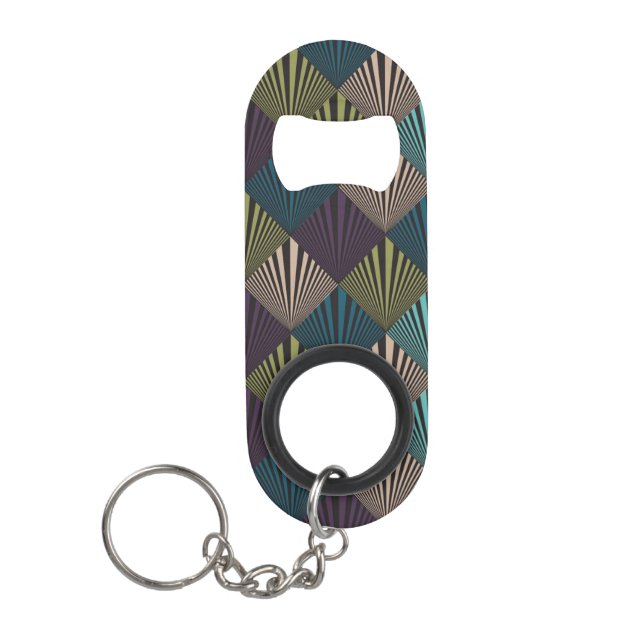 Pop art background keychain bottle opener (Front)