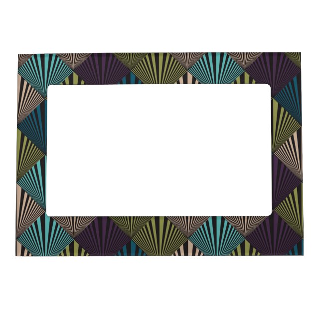 Pop art background magnetic frame (Front)