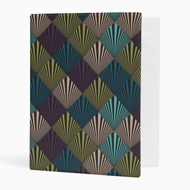 Pop art background mini binder (Front/Inside)
