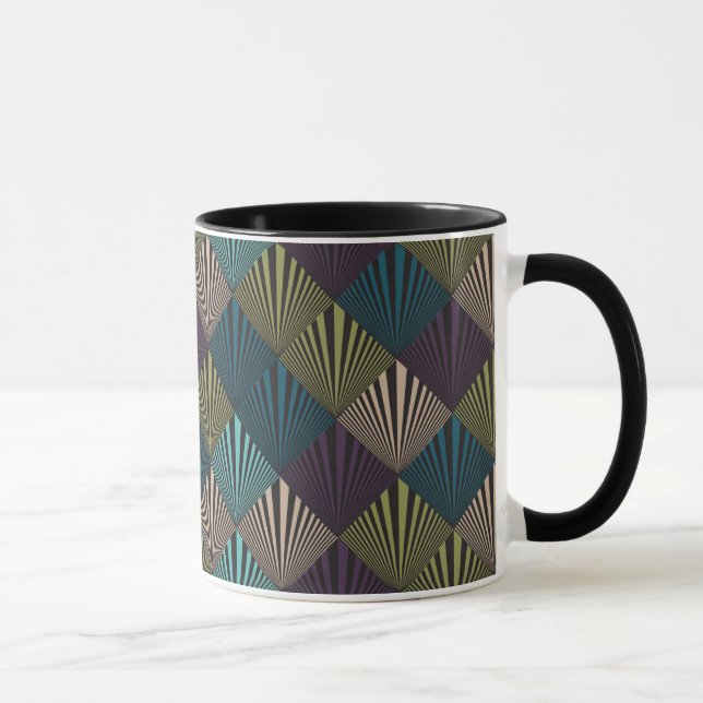 Pop art background mug (Right)
