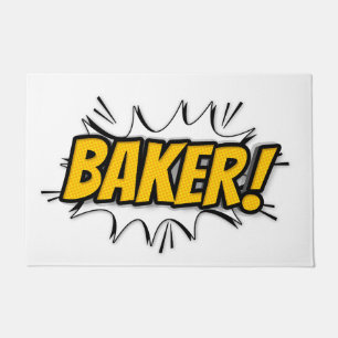 Pop Art Baker Doormat