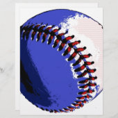 Pop Art Baseball (Front/Back)