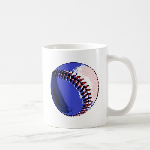 Pop Art Baseball Coffee Mug