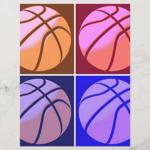 Pop Art Basketball
