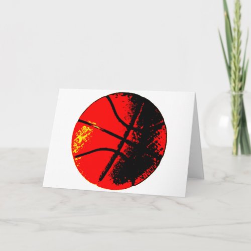 Pop Art Basketball Card