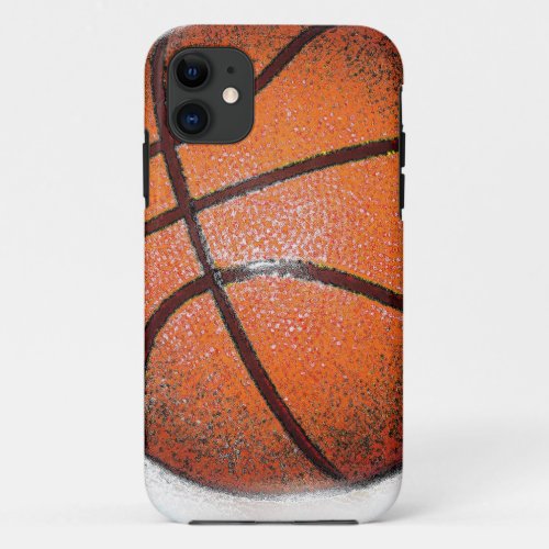 Pop Art Basketball iPhone 11 Case