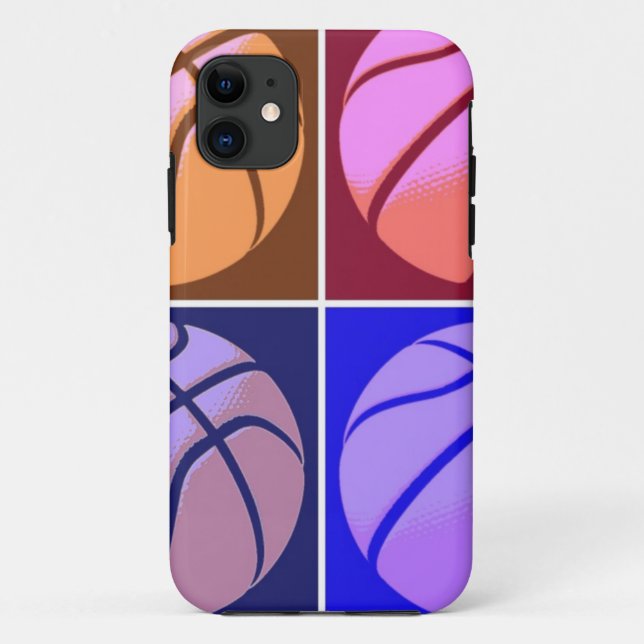 Pop Art Basketball Case-Mate iPhone Case (Back)