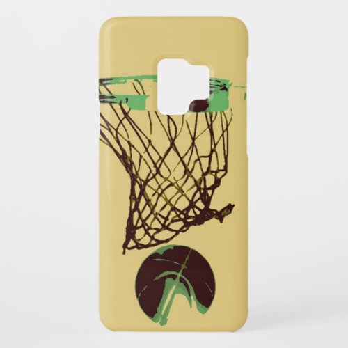 Pop Art Basketball Case_Mate Samsung Galaxy S9 Case