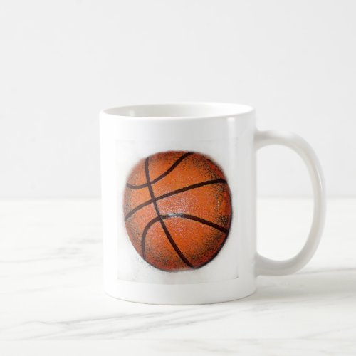 Pop Art Basketball Coffee Mug