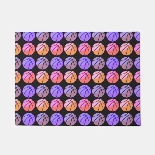 Pop Art Basketball Doormat