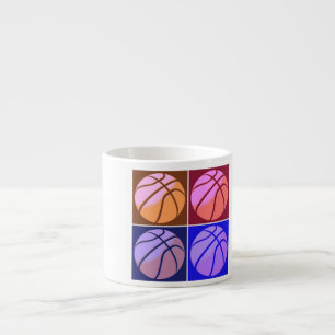 Pop Art Basketball Espresso Cup