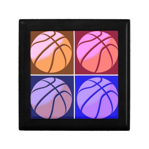 Pop Art Basketball Jewelry Box