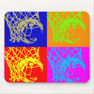 Pop Art Basketball Mouse Pad