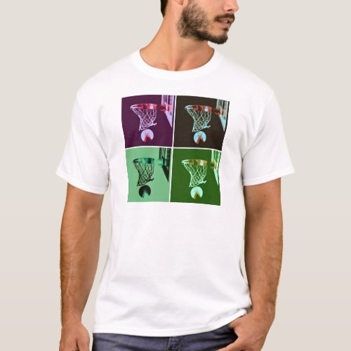 Pop Art Basketball T_Shirt