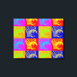 Pop Art Basketball Unique Trendy Wrapped Canvas<br><div class="desc">I Love This Game. Popular Sports - Pop Art Style Basketball Game Ball Image.</div>