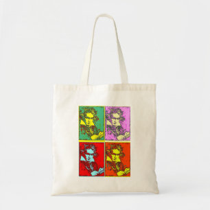 Pop-art Beethoven Tote Bag