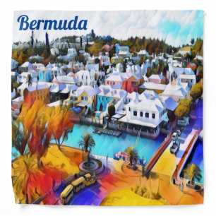 Pop Art Bermuda Bandana