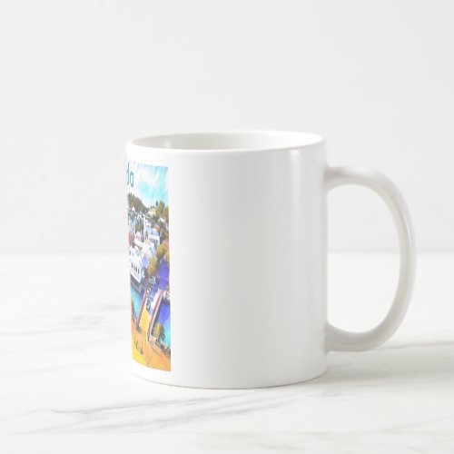 Pop Art Bermuda Coffee Mug