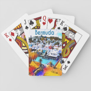 Pop Art Bermuda Playing Cards