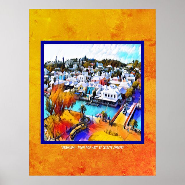 Pop Art Bermuda  Poster (Front)