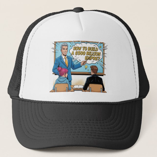 Pop Art Billion-Dollar Empire Builder Hat (Front)