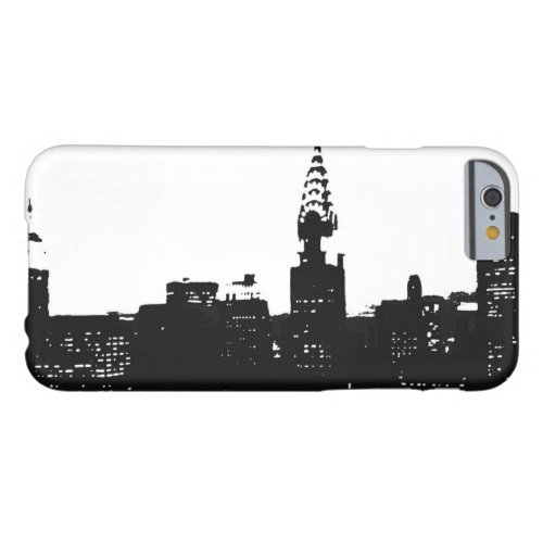 Pop Art Black White NY Manhattan iPhone 6 Case