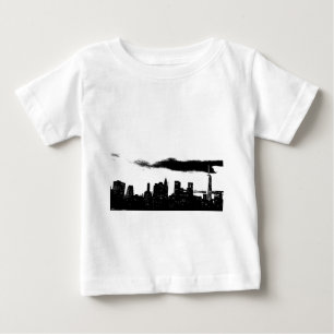 Pop Art Black White NYC New York City Baby T-Shirt