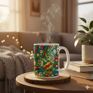 Pop Art Boom! Coffee Mug