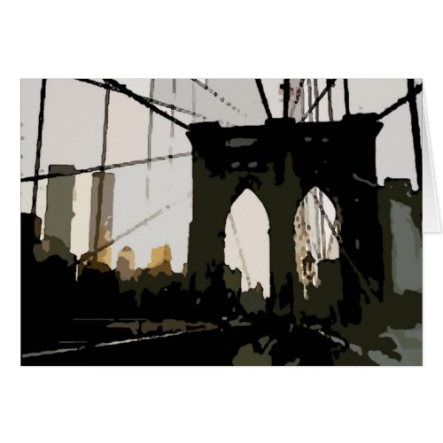 Pop Art Brooklyn Bridge