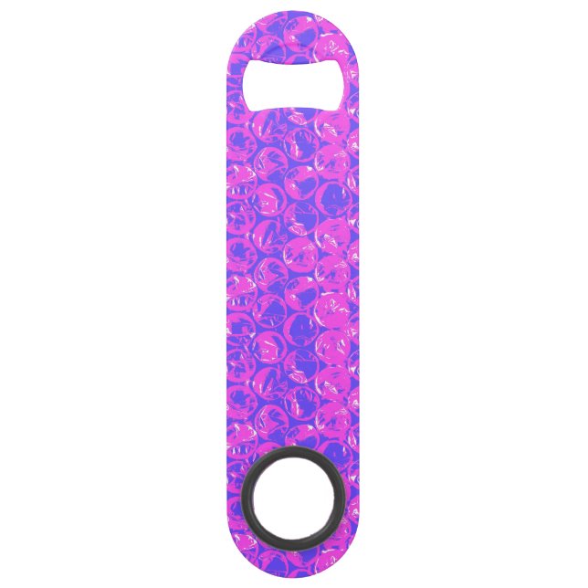 Pop art bubble wrap bar key (Front)