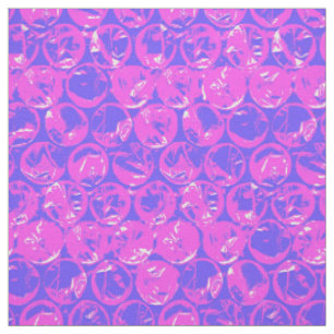 Pop art bubble wrap fabric