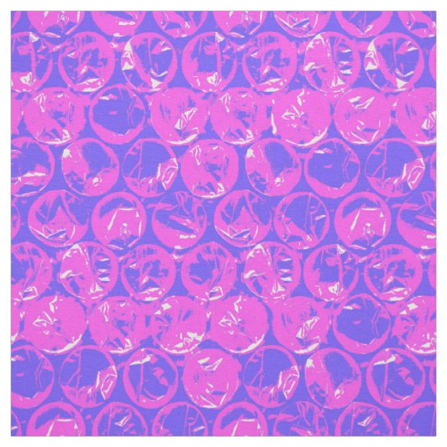 Pop art bubble wrap fabric (Swatch)
