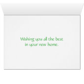 Pop art bubble wrap housewarming card (Inside Horizontal (Bottom))